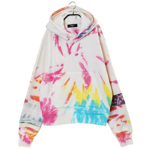 アミリ AMIRI パーカーTIE DYE ARTPATCH HOODIE MJGH010-900 MULTI